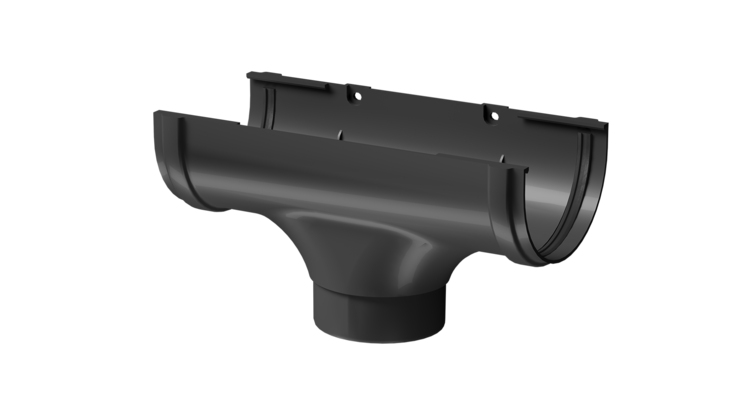 Водосточная воронка Premium, графит