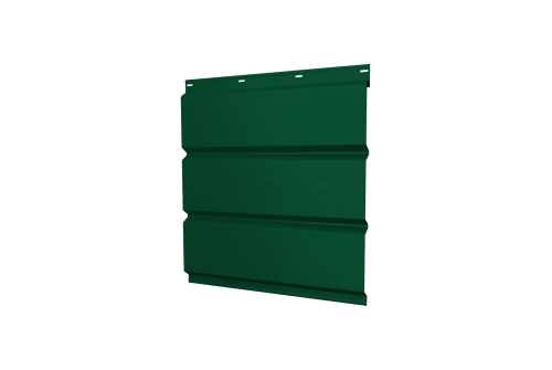 Софит металлический центральная перфорация 0,4 PE с пленкой RAL 6005 зеленый мох