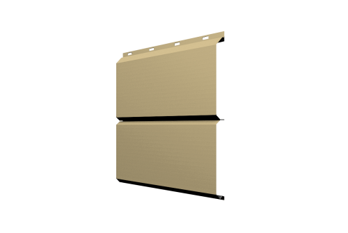 ЭкоБрус 0,345 GL 0.45 PE с пленкой RAL 1014 слоновая кость