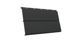 ЭкоБрус 3D GL 0.45 PE с пленкой RAL 7016 антрацитово-серый