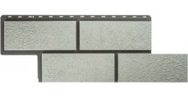 Панель Камень Неаполитанский Белый 1000*430*20 мм (уп-ка 10 шт.)