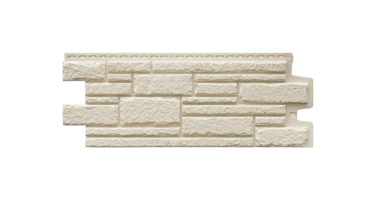 Фасадная панель GL Камелот Classic молочный