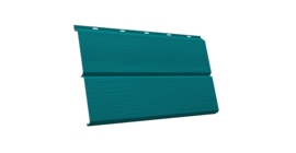 ЭкоБрус 3D 0,345 GL 0.45 PE с пленкой RAL 5021 водная синь