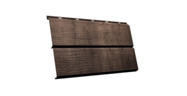 ЭкоБрус 3D 0,345 GL 0.45 Print Elite с пленкой White Wood TwinColor