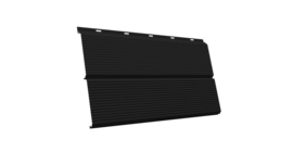 ЭкоБрус 0,345 Gofr GL 0.45 Drap RAL 9005 черный