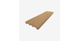 Террасная доска ДПК полнотелая UnoDeck TITANIO 150×21 мм Орех 3 м