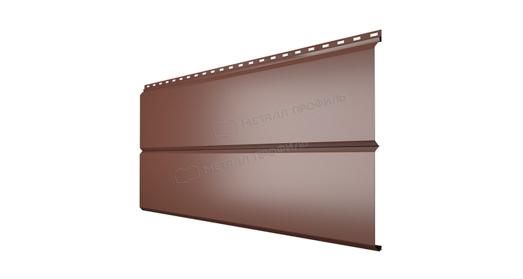 Сайдинг Металл Профиль Lбрус-XL-14х335 (ПЭ-01-8017-0.45)