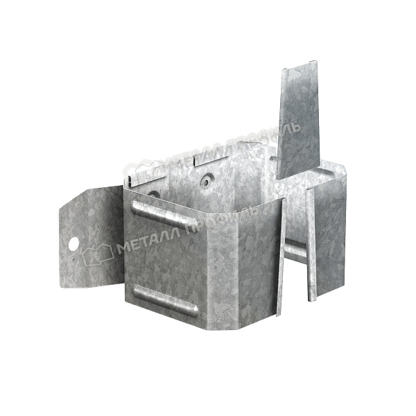 Держатель трубы (на дерево) Металл Профиль БЮДЖЕТ 76х102 Цинк