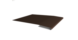 Планка начальная 0,5 Satin Matt RAL 8017 шоколад (3м)