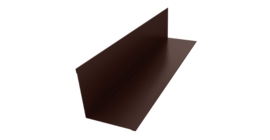 Угол внутренний 110х110 0,45 Drap TR RAL 8017 шоколад (3м)