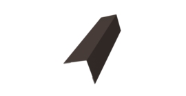 Угол внешний 50х50 0,5 Satin Matt RR 32 темно-коричневый (3м)