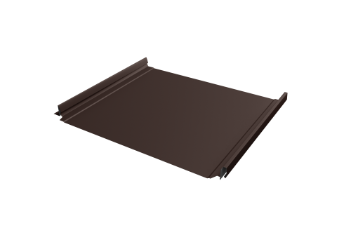 Кликфальц Pro Grand Line 0,45 Drap TX с пленкой на замках RAL 8017 шоколад