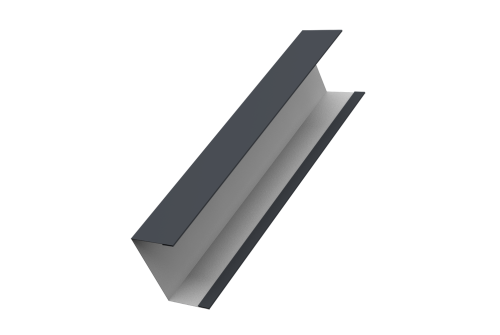 Крышка жалюзи Milan, Tokyo для калиток, ворот 0,5 Satin RAL 7024 мокрый асфальт (3м)